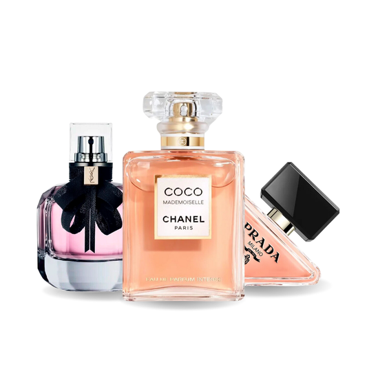 SET DI 3 PROFUMI: PRADA PRADA PARADOXE, COCO MADEMOISELLE, MON PARIS 100ML